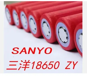 工場直接SanUr18650zy充電式リチウムイオンバッテリーパックエネルギー貯蔵バッテリー懐中電灯トーチアキュムレーターセル