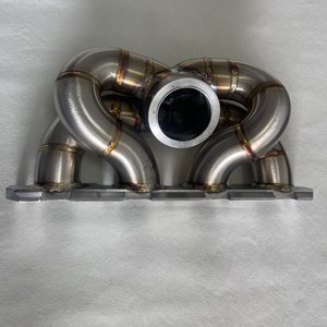 Collecteur <span class=keywords><strong>d</strong></span>'<span class=keywords><strong>échappement</strong></span> en acier inoxydable modifié de 3 mm <span class=keywords><strong>d</strong></span>'épaisseur pour soupape <span class=keywords><strong>d</strong></span>'<span class=keywords><strong>échappement</strong></span> V*W EA888 Gen2 & EA113 - Product Image 5