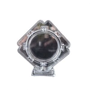 Boîte de rangement rotative à 360 degrés pour collection de pièces commémoratives de 45 mm, boîte de protection en plastique pour musée - Product Image 1