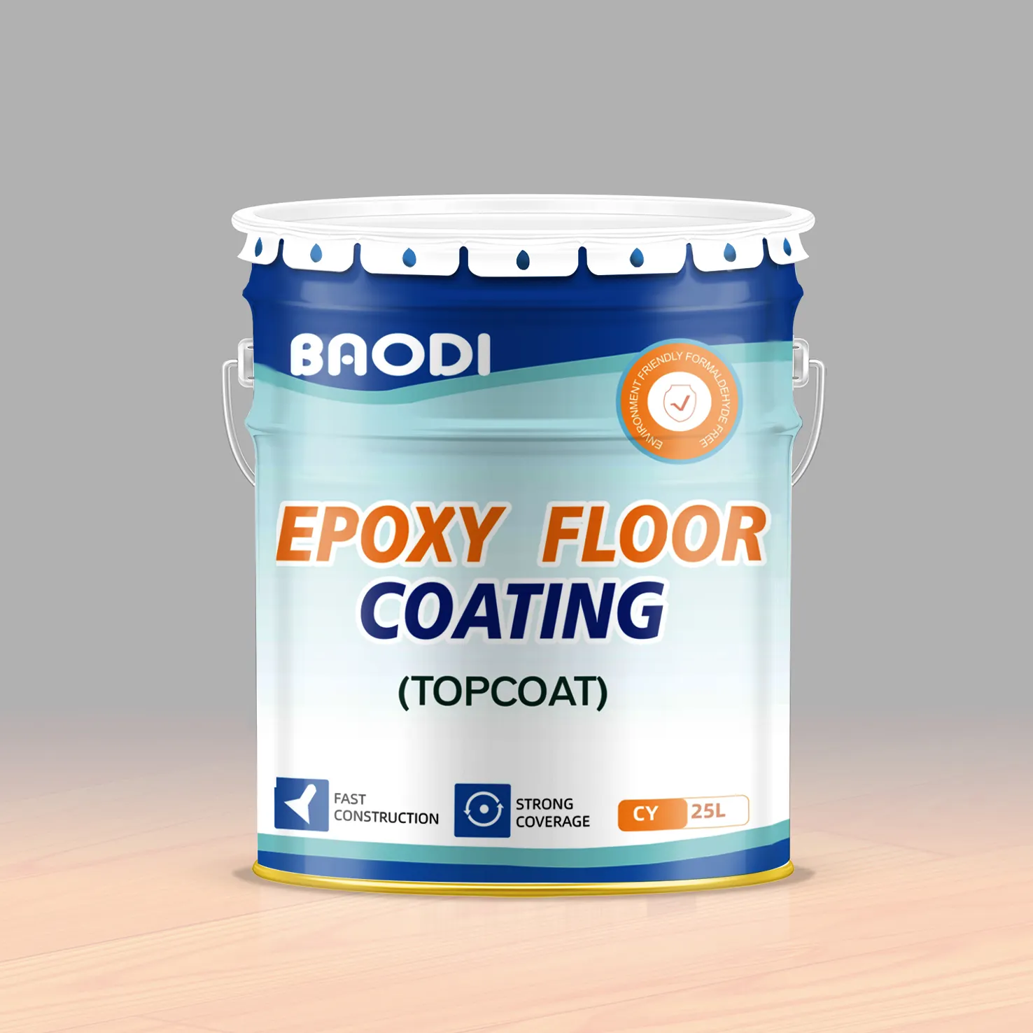 Piso de pintura epóxi revestimento de piso fabricante fornecer diretamente atacado produto, resistente a riscos piso pintura