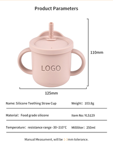 Vaso Antiderrames para Niños, Libre de BPA, con Pajita de Flujo Lento, Anti-Asfixia, para Beber Diariamente, de Fabricante Profesional - Product Image 2