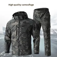 Combinaison de travail en rayonne résistante à l'usure, durable, pour le printemps/l'automne, entrejambe renforcé, style militaire, résistante aux déchirures, imperméable pour l'électricité