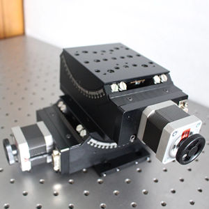 EWA70145 Goniomètre motorisé à deux axes et table de positionnement inclinable, plateforme de mouvement, capacité de charge 10 kg - Product Image 1