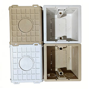 Boîte de jonction économique, biodégradable, en fibres végétales naturelles, ignifuge, pour intérieur/extérieur - Product Image 1