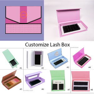 合成头发手工制作韩国 PBT 纤维哑光全卷长发接发定制徽标标签纯素天然柔软无残忍混合 - Product Image 5