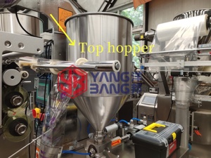 Machine à emballer verticale de <span class=keywords><strong>ketchup</strong></span> <span class=keywords><strong>Heinz</strong></span> de yaourt en sac de remplissage automatique prix d'usine YB-150J - Product Image 6