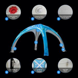 Arche gonflable pour sports de plein air, colonne de stand, pilier sportif, portique de danse pour expositions, tentes publicitaires gonflables - Product Image 2