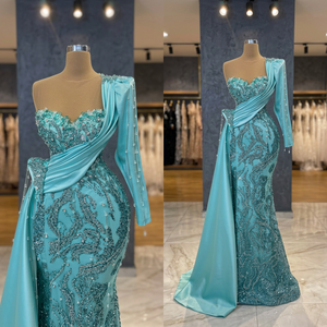 Robe de soirée élégante en satin, coupe droite, longueur cheville, ornée de sequins, style vintage 2026, pour femme, idéale pour les soirées et clubs. - Product Image 4