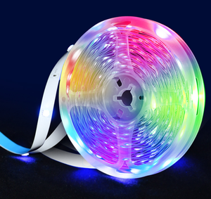 Customizable 5050 RGB LED Strip <b>Light</b> 24V IP20 Cuttable 5cm 5-100M Roll 3 Years Warranty Ra90 APP/Remote Control <b>Landscape</b> - Product Image 3