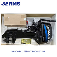 Type de contrôle de barre de moteur de canot de sauvetage Offre Spéciale MERCURY 25HP moteur de bateau marin