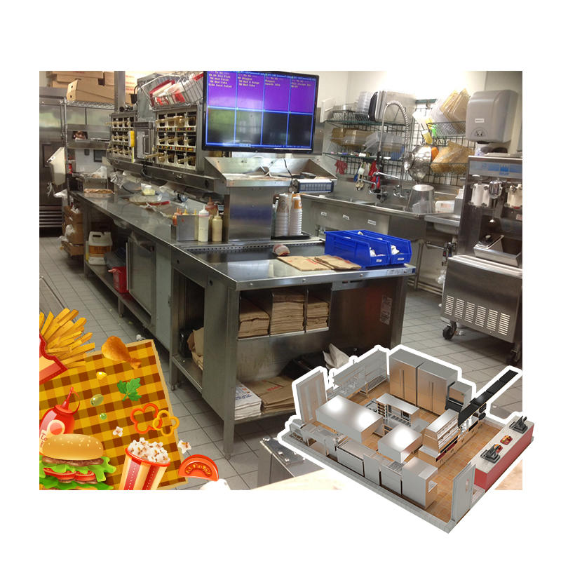 Fast Food Restaurant Kitchen Equipment
