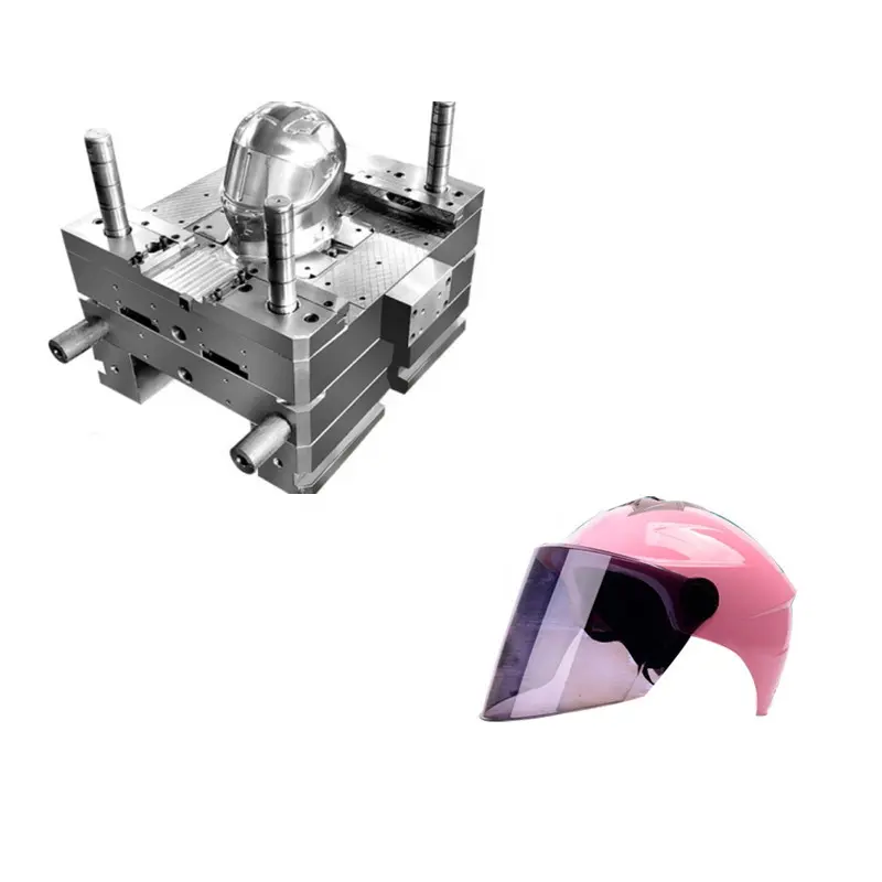 Taizhou Custom Injection Hard Hat Molding Plastic Molds Motorcycle Helmet Crash Helmet Mouldings Suppliers