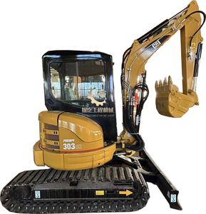 Excavatrice chenillée hydraulique originale de Caterpillar Cat303crqc CAT303 du Japon Caterpillar 303 a utilisé l'excavatrice - Product Image 1