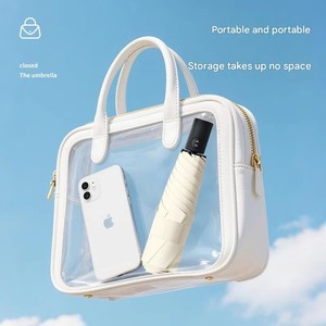 <span class=keywords><strong>ร่ม</strong></span>พับได้ YU XIN Pongee เปิดอัตโนมัติ 4 ตอน 6 ซี่โครง เคลือบสีดำ พับง่าย ป้องกันการสะท้อนกลับ ป้องกันแสงแดด เหมาะสำหรับการเดินทาง - Product Image 1