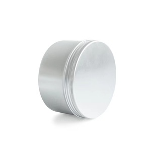 Logotipo de personalización de fábrica, <span class=keywords><strong>lata</strong></span> redonda de aluminio plateado negro, 500ml, 101mm * D83mm, logotipo de impresión en <span class=keywords><strong>la</strong></span> tapa, contenedor de Metal para té - Product Image 4