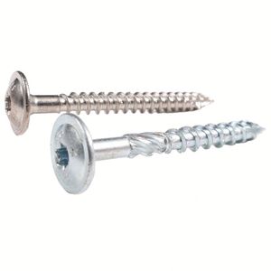 Vis de connexion pour meubles en acier inoxydable nickelé, connecteur mâle-femelle à entraînement hexagonal, type Pozi M3 M4 M5 M6 M8 - Product Image 1