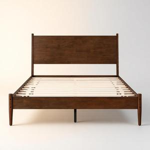 Modern TSCA CARB P2 Platform <b>Bed</b> Engineered <b>Wood</b> Panel <b>Bed</b> Frame, Malaysia Factory Certified Bedroom Furniture - Product Image 4