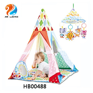2020 nuevo estilo bebé juego <span class=keywords><strong>tipi</strong></span> Castillo <span class=keywords><strong>casa</strong></span> mongolia los niños <span class=keywords><strong>tienda</strong></span> de campaña con música y bolas - Product Image 1
