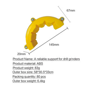Nouvelle <span class=keywords><strong>meuleuse</strong></span> d'angle épaissie de type 115 outil auxiliaire en plastique multi-spécifications <span class=keywords><strong>pour</strong></span> le meulage et le polissage des forets - Product Image 3