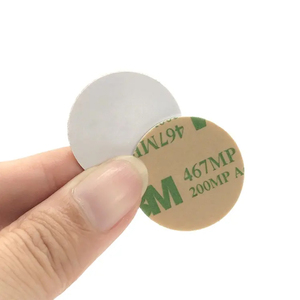 Customized 13.56MHz RFID NFC PVC Sticker Card 25mm round 30mm Circular <b>for</b> Access <b>Control</b> System Use with Mobile <b>Phones</b> Hotels - Product Image 1