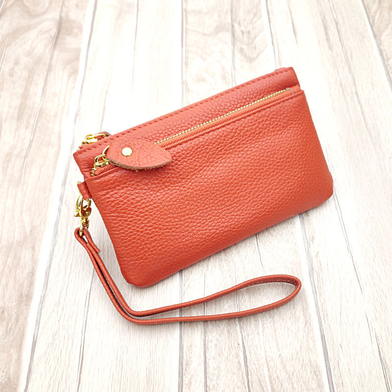 Оптовая продажа, Индивидуальный Женский кошелек из мягкой натуральной искусственной кожи, маленький кошелек для денег, денег, монет