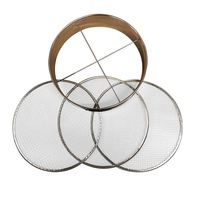 Tamis perforé de diamètre 300 12 pouces en acier inoxydable perforé 1mm 2mm 3mm 4m 5mm 10mm tamis de test à trou rond