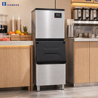 Offre Spéciale : Machines à Glaçons 300p pour Entreprises et Bars – Haute Qualité, Production de 136 kg, 750 W, Certifiées CE CB, Grande Capacité, Glaçons en Cubes
