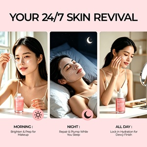 OEM/ODM PDRN Lachs-DNA Rosa Peptid-<span class=keywords><strong>Serum</strong></span> Dunkle Flecken Korrektur Unebenes Hautbild Glanz Anti-Aging Koreanische Hautpflege Gesichtsserum - Product Image 6