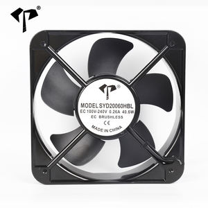 YD20060HBL syd/oem 200x200x60mm EC พัดลมระบายความร้อนตามแนวแกน110-240VAC 2600RPM 33.2W ความเร็วสูงเสียงรบกวนต่ำปลอก/ลูกปืน IP55/IP68 - Product Image 1