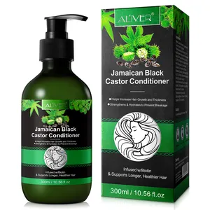 Restore Leave-In Natural Biotin Hair Conditioner No Silicones Jamaican Black Castor Oil Leave In Conditioner 300ml