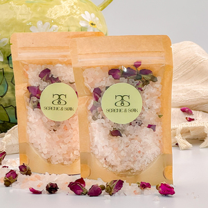 S & Soak OEM lüks Vegan özel etiket organik himalaya çevre dostu kristal magnezyum Epsom banyo tuzu tedarikçisi bitkisel vücut - Product Image 4