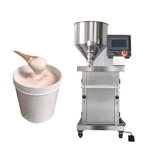 Small Pneumatic Honey/Sauce/Filling machine for peanut butter/Beverage Filling machine Semi Automatic Type