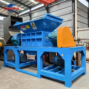 Industrial Grade Dual Shaft Shredder for Processing Vulcanized <strong>Rubber</strong> and Hard Wastes - Product Image 3
