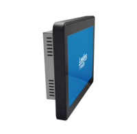 PC industriel à écran tactile 12,1 pouces, panneau ouvert, IP65, étanche, écran tactile HMI, moniteur d'ordinateur