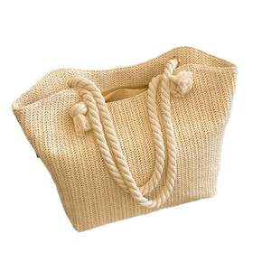 Bolso de Mano de Ganchillo para Mujer, Nuevo 2025, Bolso de Mano de Ganchillo Tejido a Mano, Bolso de Mano de Línea Tejida - Product Image 4