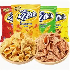 Ucuz fabrika fiyat 40g Cheeto patates cips ve Bugles orijinal lezzet çıtır mısır aperatifler