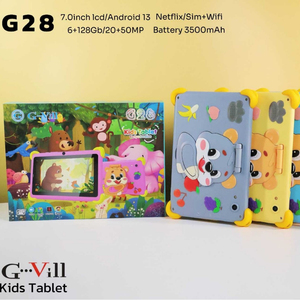 Tableta Infantil de Aprendizaje GVILL G28 2026, Nuevo Diseño, Pantalla LCD de 7.0 Pulgadas, 1024x576, 1.5GHz, WiFi/Unicom-3G, <span class=keywords><strong>Netflix</strong></span>/sim - Product Image 1