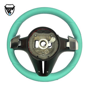 Volant modifié personnalisé en cuir bleu 221 pour Mercedes Benz C GLC E S CLS <span class=keywords><strong>AMG</strong></span> ZC-221-P-F1019 - Product Image 2
