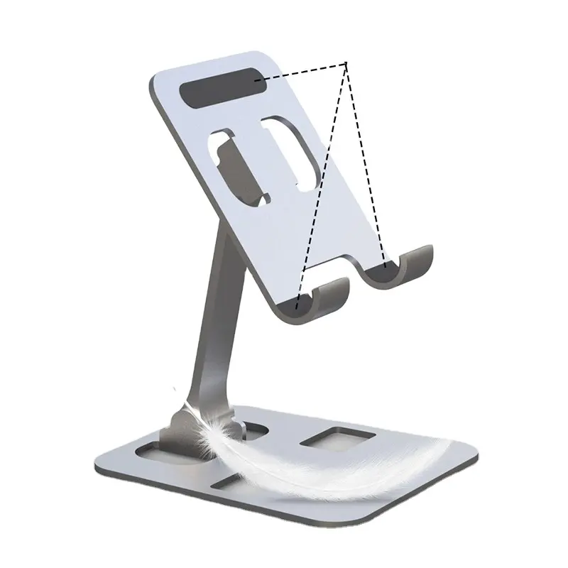 portable cute adjustable mini desk metal aluminum alloy table mobile stand for phones foldable stand for cell phone stand