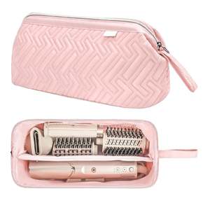 Bolsa de Viaje de Gran Capacidad para Herramientas de Peluquería para Mujer, con Abertura Amplia, Divisores Extraíbles y Material Resistente al Agua - Product Image 1