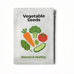 En stock, sac en plastique Mylar personnalisé avec logo imprimé en usine, scellé sur 3 côtés, pour emballages alimentaires de biscuits et bonbons, échantillon de sac en plastique Mylar - Product Image 1