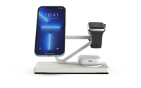 Chargeur sans fil 6 en 1 Chargeur magnétique avec logo personnalisé Meilleure vente Produit le plus vendu Support de charge rapide pour téléphone AirPods IWatch