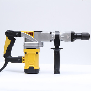 Martillo Demoledor Rotatorio DH-0855 Amarillo de Alta Potencia para Trabajo Pesado, Rompedores de Concreto Industriales, Taladro de Demolición SDS de 28 mm - Product Image 6