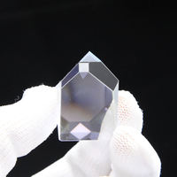 Prisme pyramidale à trois faces en matériau K9 BK7, prisme de toit réfracteur pour instruments optiques