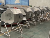 Pemotong Kentang Goreng LTK Bahan Stainless Steel Food Grade 220V untuk Kentang Buah Sayuran 7-12mm Pengoperasian Mudah