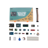 Kit de Inicio Completo con Módulo de Circuito Electrónico para Programación DIY, Proyecto de Educación STEM y Hobby con Tutorial para Placa R3 Arduino