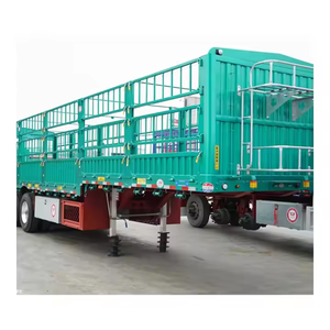 ZHONGSHENGTIANQI Semi-remorque de clôture de piquet en acier à 3 essieux Capacité de charge utile de 100t Origine du Shandong - Product Image 5