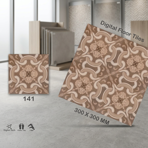Carreaux de sol en céramique imprimés HD effet bois Vistaar 30x30 12x12 – Option de revêtement de sol en bois économique 300x300mm – Mosaïque de carrelage pour sol - Product Image 4