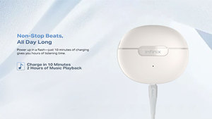 Audífonos Inalámbricos Infinix Xbuds H5 Tws, Sonido de Alta Fidelidad 5.3, Control Táctil, Cancelación Activa de Ruido, Carga Tipo C, Resistentes al Agua IPX4 - Product Image 5