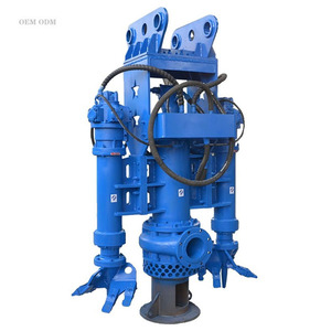 Dual-Agitator Hydraulic Slurry <b>Pump</b> - Excavator-Mounted <b>Submersible</b> <b>Pump</b> for Dredging Works - Product Image 5
